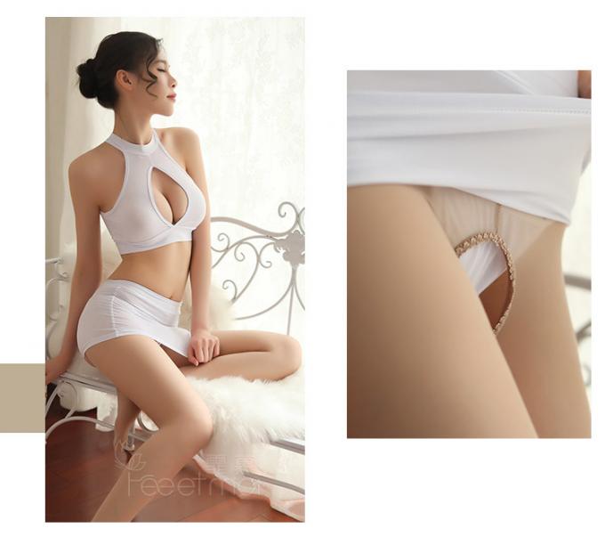 Top 4new Listing High Quality Fioyia005 Transparent Sleeveless Bodysuit Women Hot Sexy Lingerie