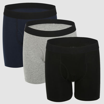 Bambusowe włókno bawełniane Spandex Bokserki Bokserki Męskie Rayon XS-2XL Bielizna
