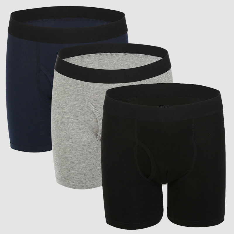 Bambusowe włókno bawełniane Spandex Bokserki Bokserki Męskie Rayon XS-2XL Bielizna