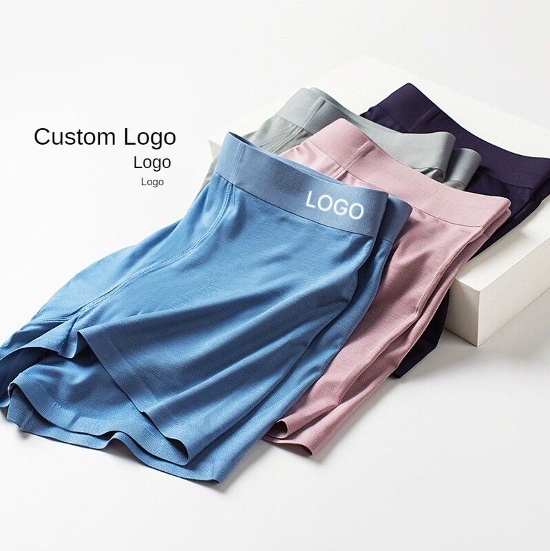 Oddychająca dzianinowa bawełniana bielizna męska 95 Bawełna 5 Spandex Boxer