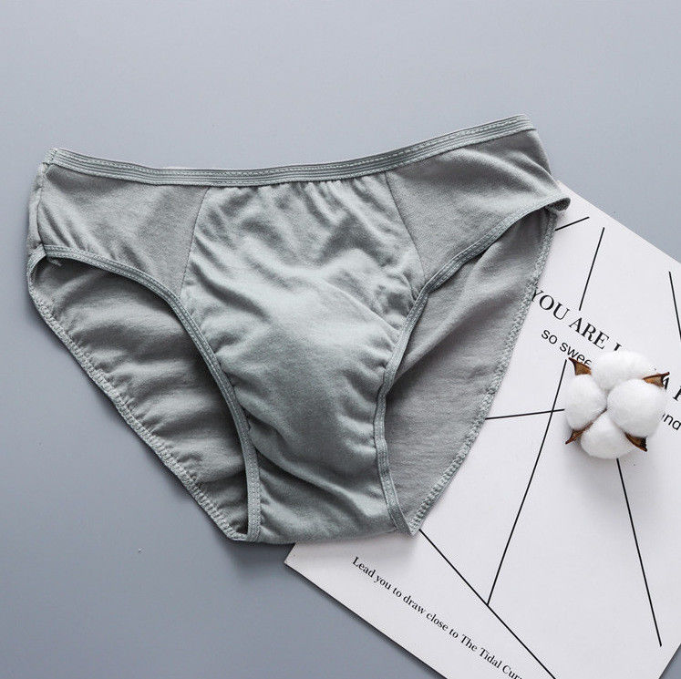 Czesany pas Bawełniana bielizna męska Bikini trójkątne bawełniane figi z elastanu
