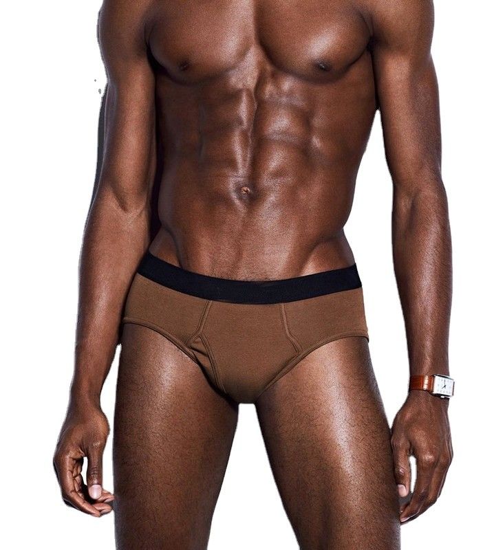 Mid-Rise Cotton Men Bielizna Oddychająca 95 Bawełna 5 Spandex Bokserki
